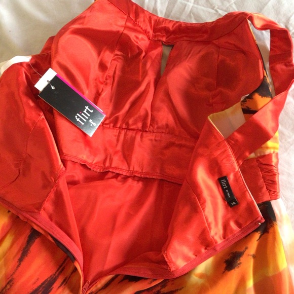 Flirt, Sleeveless Evening Dress, Size 14 - Picture 5 of 6